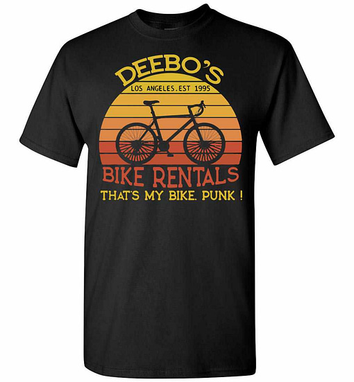 Inktee Store - Deebo'S Bike Rentals That'S My Bike Punk Los Angeles Est Men'S T-Shirt Image