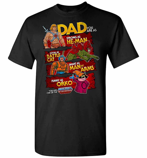 Inktee Store - Father'S Day He-Man Men'S T-Shirt Image