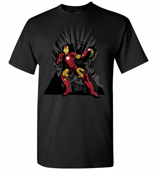 Inktee Store - Iron Man Game Of Thrones Men'S T-Shirt Image