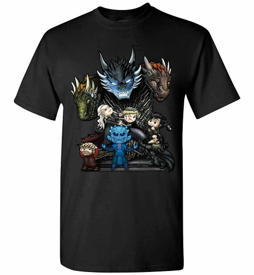 Inktee Store - Who Will Be The King Game Of Thrones Men'S T-Shirt Image