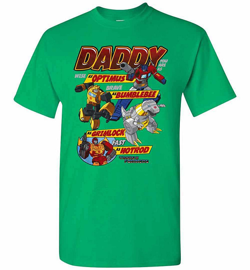 Inktee Store - Autobots Father'S Day Transformers Men'S T-Shirt Image