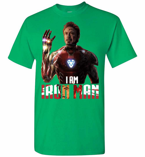 Inktee Store - I Am Iron Man Men'S T-Shirt Image