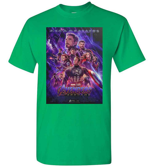 Inktee Store - Marvel Studios Avengers Endgame 2019 Coming Soon Men'S T-Shirt Image
