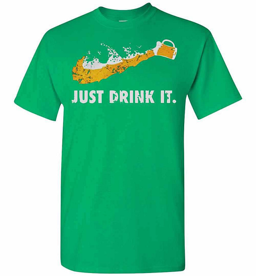 Inktee Store - Beer Just Drink It Men'S T-Shirt Image