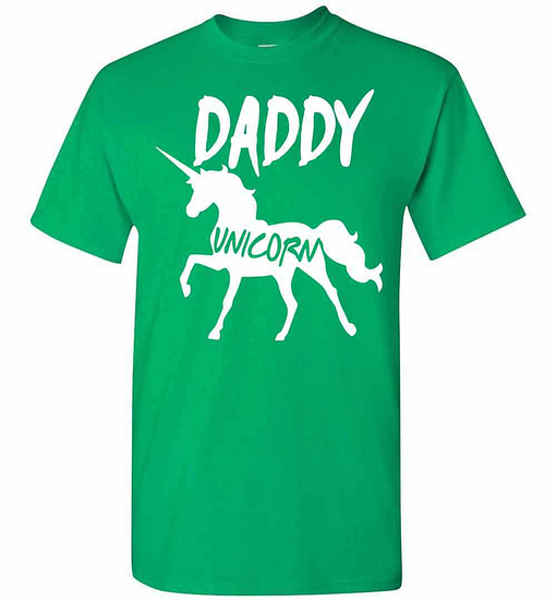 Inktee Store - Unicorn Daddy Version2 Men'S T-Shirt Image