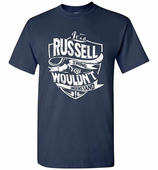 Inktee Store - It'S A Russell Thing You Wouldn'T Understand Men'S T-Shirt Image