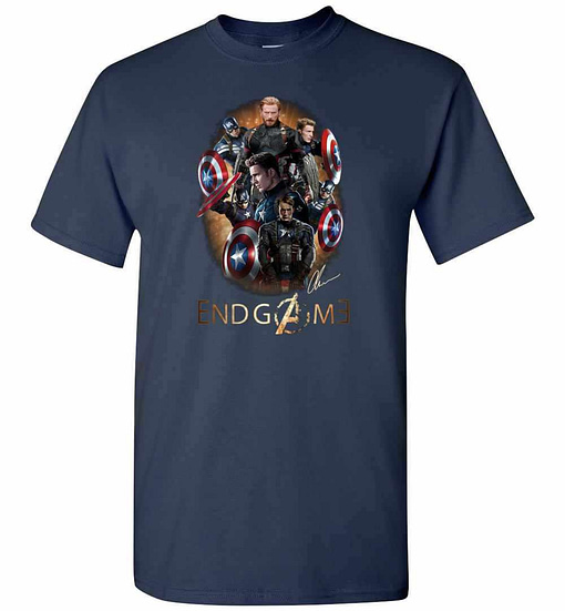 Inktee Store - Captain America Marvel Avengers Men'S T-Shirt Image