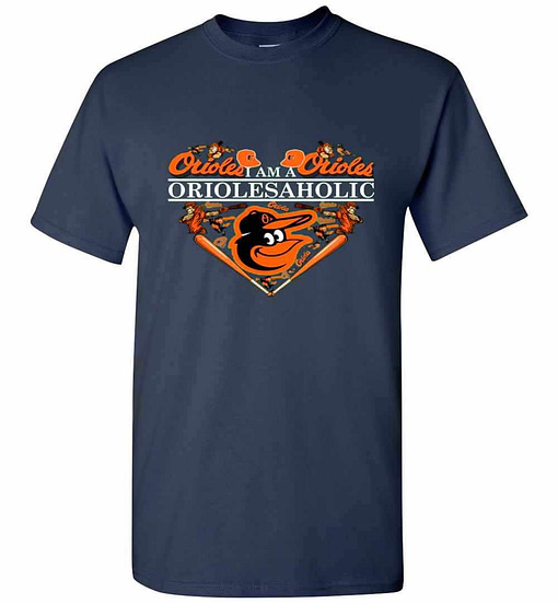 Inktee Store - I'M A Baltimore Orioles Aholic Men'S T-Shirt Image
