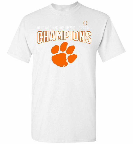 Inktee Store - Clemson Tigers Champions National Championships 2019 Men'S T-Shirt Image