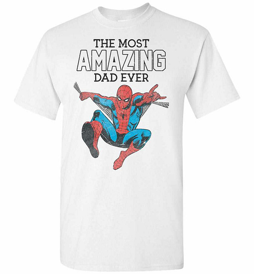 Inktee Store - Amazing Dad Spider-Man Men'S T-Shirt Image