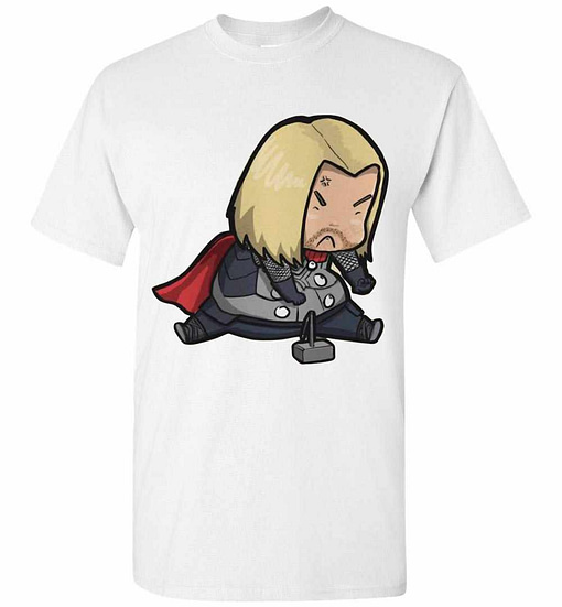 Inktee Store - Avenger Endgame Fat Thor Ladies Men'S T-Shirt Image