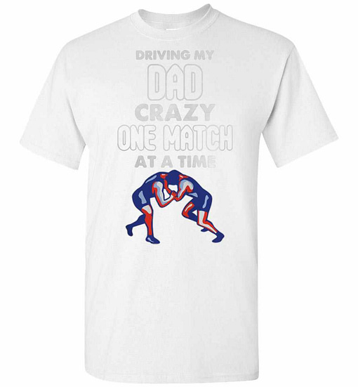 Inktee Store - Driving My Dad Crazy One Match At A Time Men'S T-Shirt Image