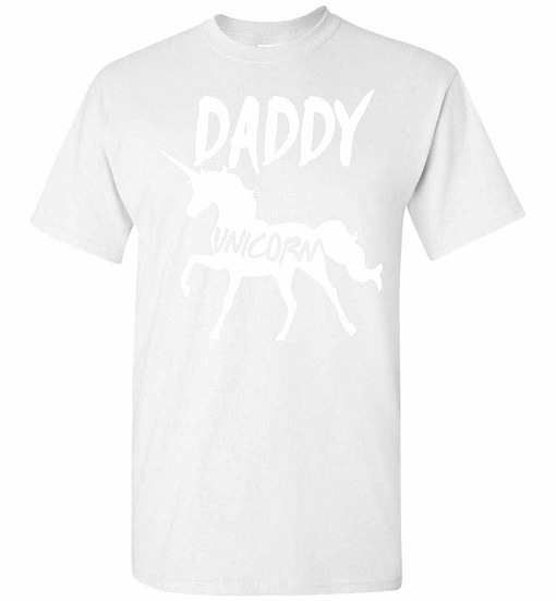 Inktee Store - Unicorn Daddy Version2 Men'S T-Shirt Image