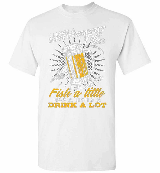 Inktee Store - Fishing And Beer Angler Sport Fisherman Fish Gifts Men'S T-Shirt Image