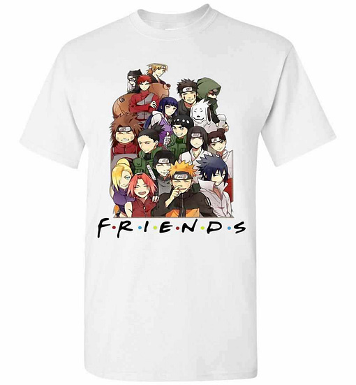 Inktee Store - Naturo And Friends Men'S T-Shirt Image