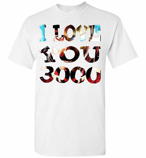 Inktee Store - I Love You 3000 Iron Man Men'S T-Shirt Image