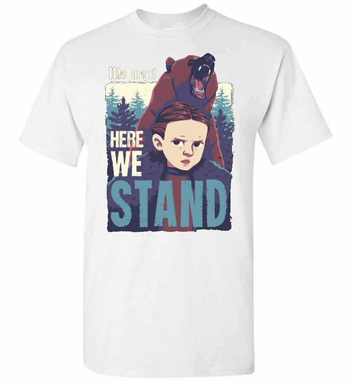 Inktee Store - Mormont Here We Stand For Watching Game Of Thrones Men'S T-Shirt Image