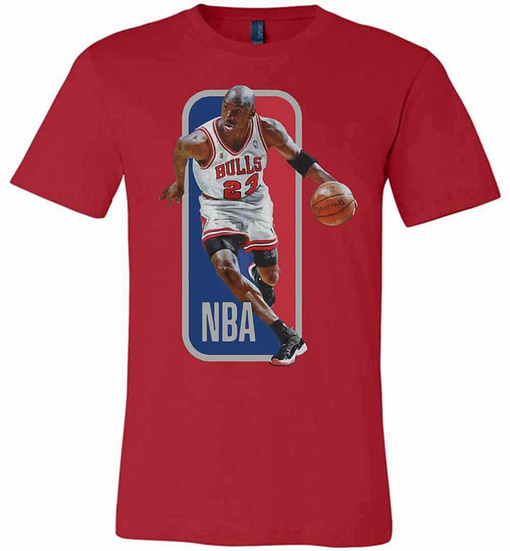 Inktee Store - Michael Jordan Nba Chicago Bulls Basketball Premium T-Shirt Image