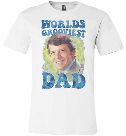 Inktee Store - World'S Grooviest Dad Brady Bunch Premium T-Shirt Image