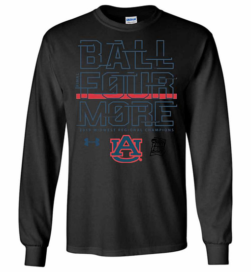 Inktee Store - Ball Auburn Final 4 Long Sleeve T-Shirt Image