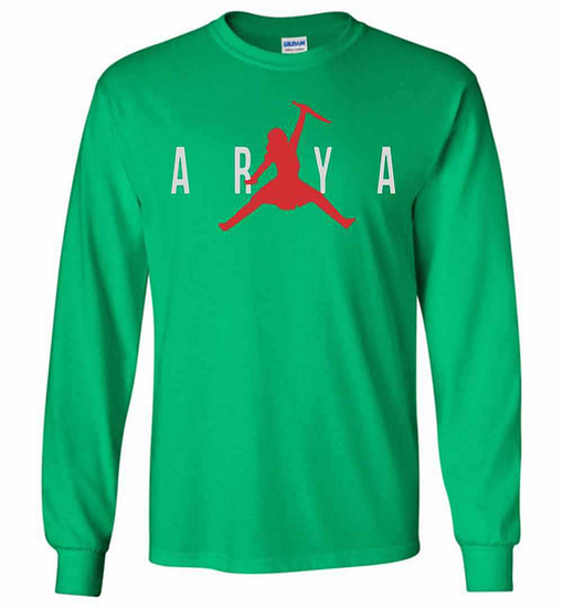 Inktee Store - Arya Air Jordan Long Sleeve T-Shirt Image