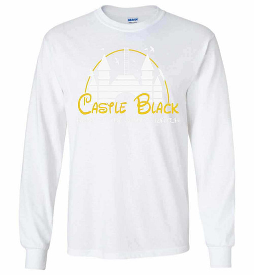 Inktee Store - Disney Castle Black Home Of Long Sleeve T-Shirt Image