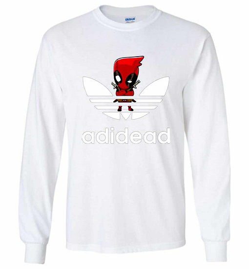 Inktee Store - Deadpool Adidead V2 Long Sleeve T-Shirt Image