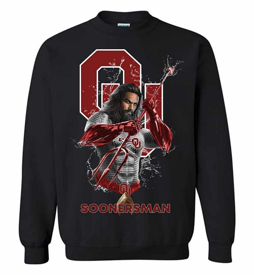 Inktee Store - Aquaman Oklahoma Sooners Sweatshirt Image