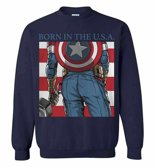 Inktee Store - Born In The Usa Chris Evans Sweatshirt Image