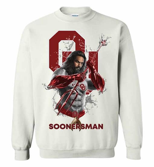 Inktee Store - Aquaman Oklahoma Sooners Sweatshirt Image