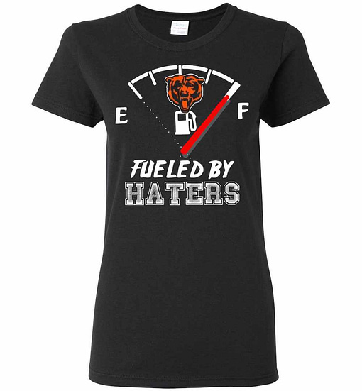 Inktee Store - Chicago Bears Fueled By Haters Women'S T-Shirt Image