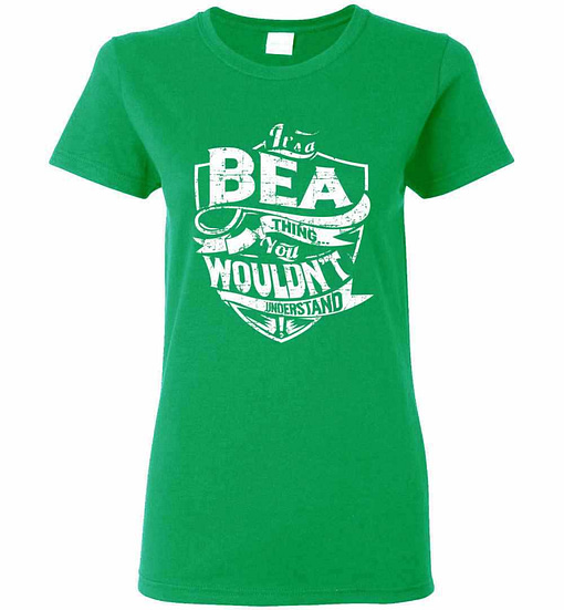 Inktee Store - It'S A Bea Thing You Wouldn'T Understand Women'S T-Shirt Image