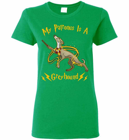 Inktee Store - My Patronus Is A Greyhound Women'S T-Shirt Image