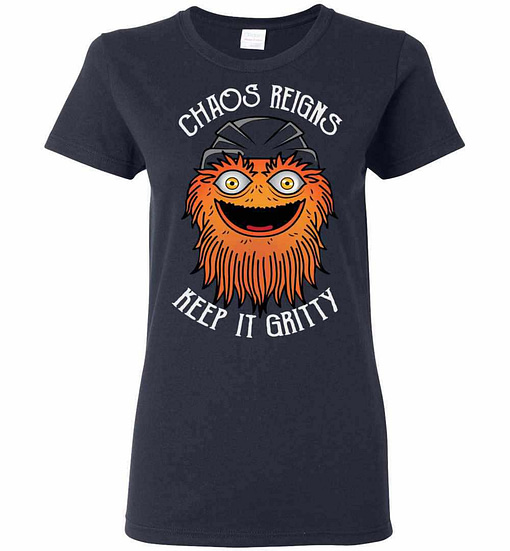 Inktee Store - Chaos Reigns Keep It Gritty Women'S T-Shirt Image