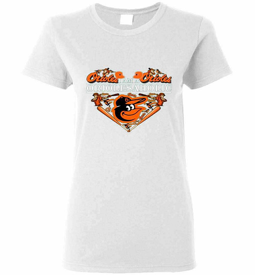 Inktee Store - I'M A Baltimore Orioles Aholic Women'S T-Shirt Image