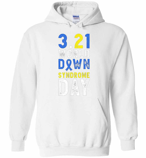Inktee Store - Down Syndrome Awareness World Down Syndrome Hoodies Image