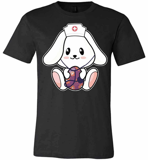 Inktee Store - Cute Rabbit Easter'S Day Premium T-Shirt Image