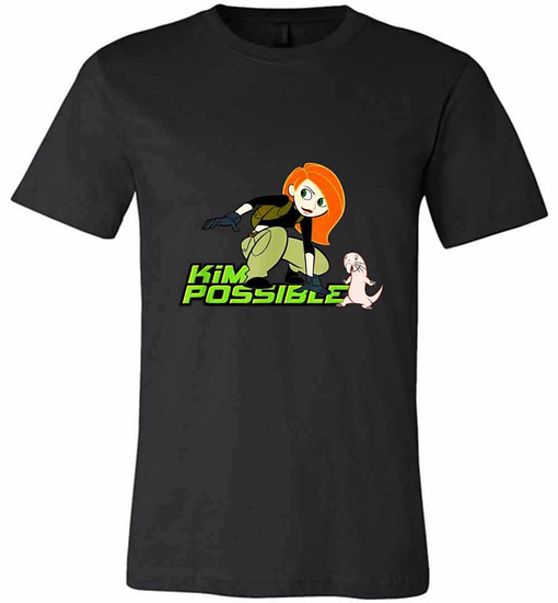 Inktee Store - Disney Kim Possible And Rufus Animated Series Premium T-Shirt Image