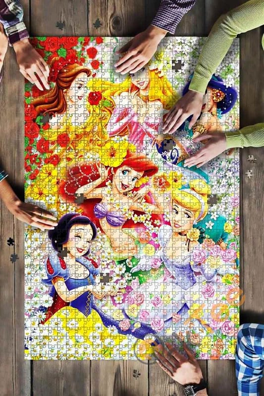 Disney Princess Cute Kid Toys Jigsaw Puzzle