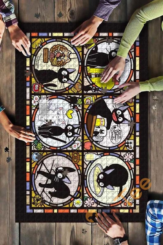 Ghibli Studio Black Cat Jigsaw Puzzle