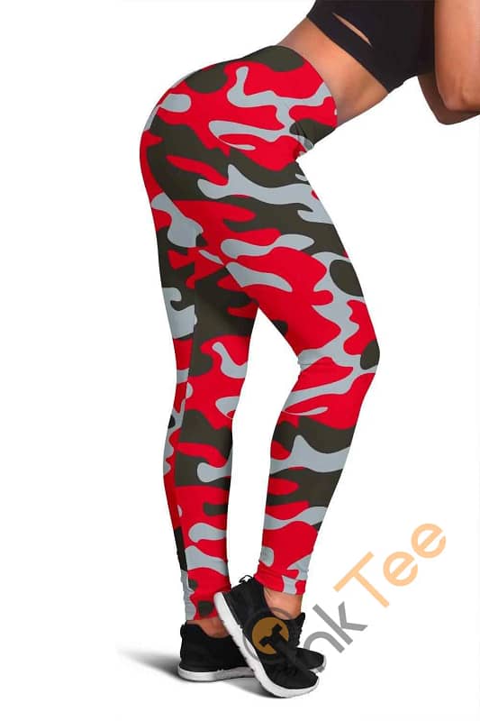 Tampa Bay Buccaneers Inspired Tru Camo 3D All Over Print For Yoga Fitness Fashion Women's Leggings
