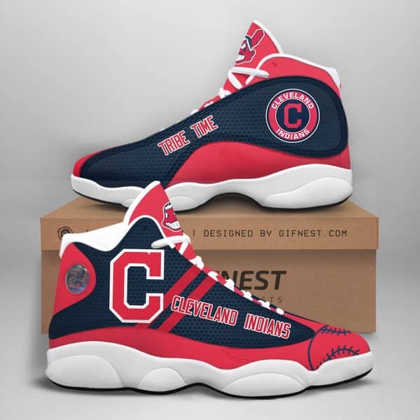 Cleveland Indians Custom No39 Air Jordan Shoes