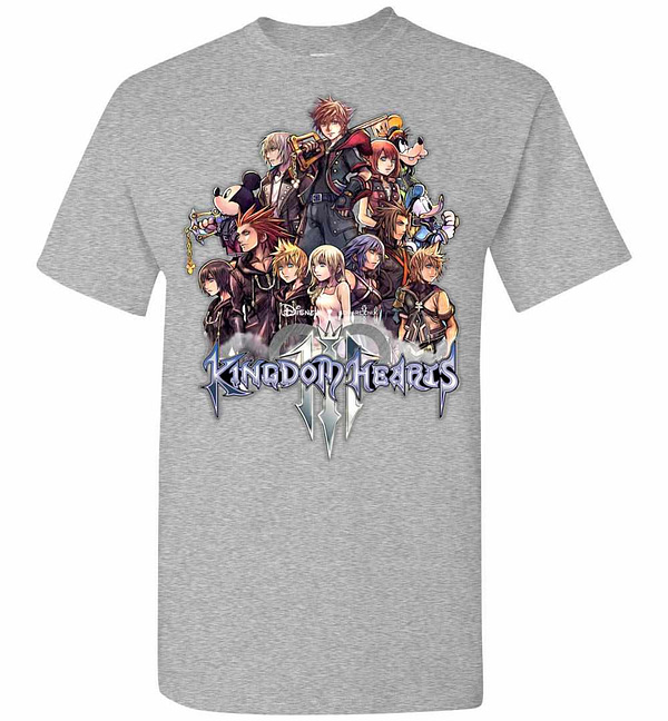 Inktee Store - Kingdom Hearts Men'S T-Shirt Image