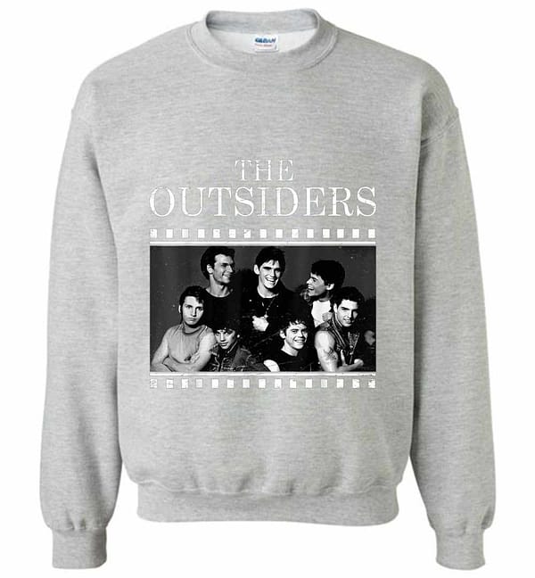 Inktee Store - The Outsiders Vintage Filming 80'S Drama Movie Pony Sweatshirt Image