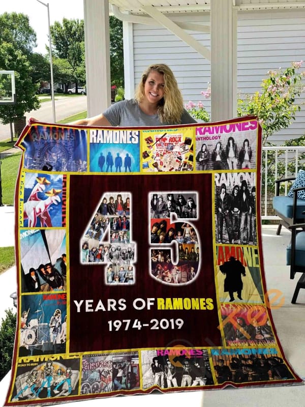 45 Years Of Ramones  Blanket TH0309 Quilt