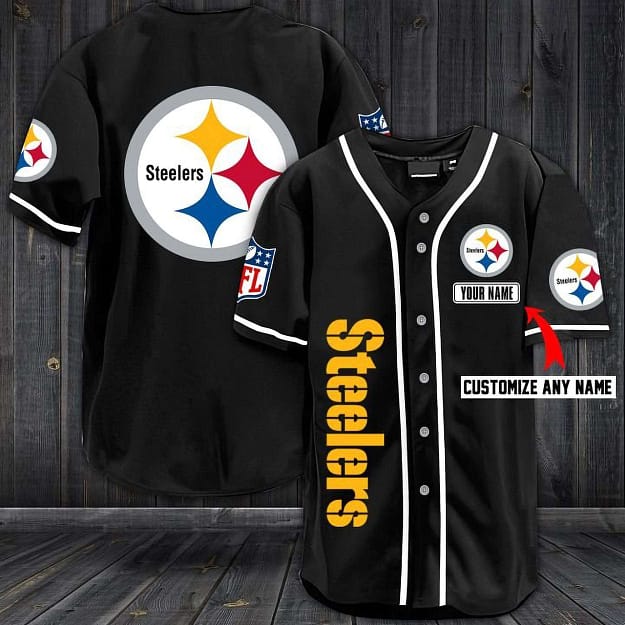 Pittsburgh Steelers Personalized Custom Name For You Baseball Jersey