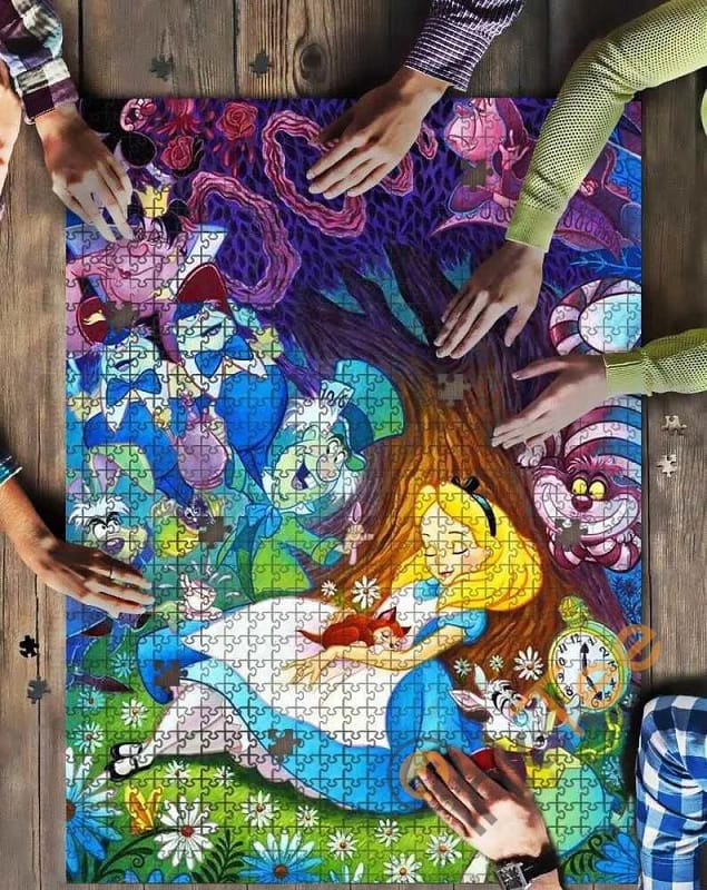 Alice In Wonderland Jigsaw Puzzle