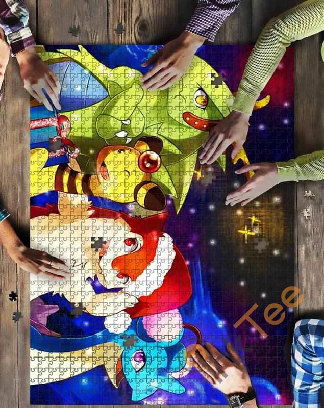 Christmas Pokemon Kid Toys Jigsaw Puzzle