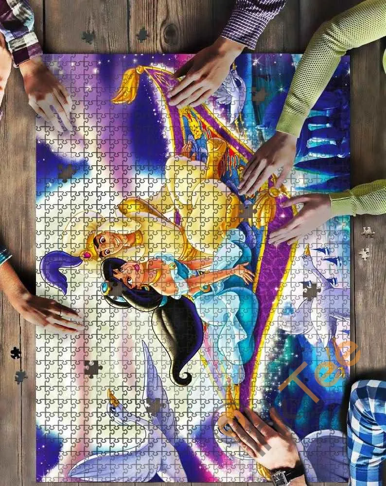 Disney Aladdin 5 Kid Toys Jigsaw Puzzle