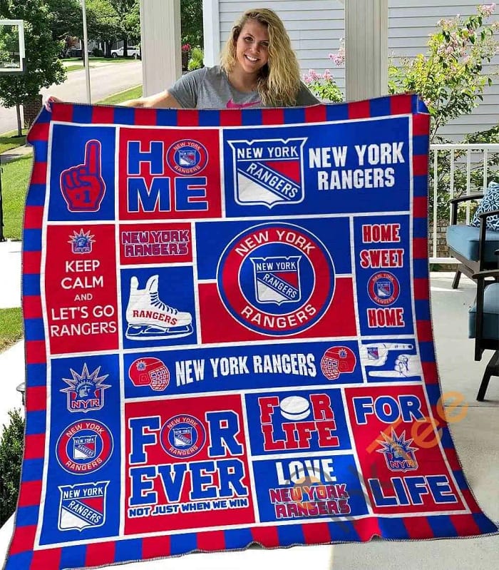 New York Rangers  Blanket TH0107 Quilt